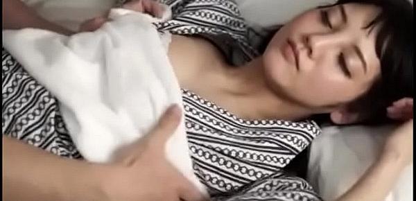  sleeping mom fingered by her son